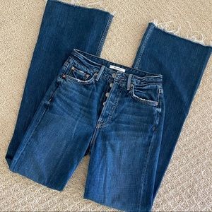 GRLFRND Denim Carla high-rise flared jeans Sz 25
